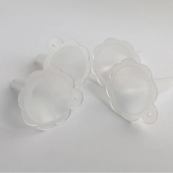10 pcs Mini flower Frosted Funnel  (10 in a Pack) New - Picture 3 of 6